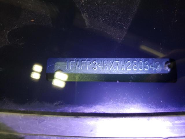 Photo 10 from auction – 2007 FORD FOCUS ZX4 with VIN 1FAFP34NX7W280343