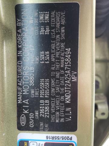 Photo 10 from auction – 2010 KIA SOUL + with VIN KNDJT2A25A7158494