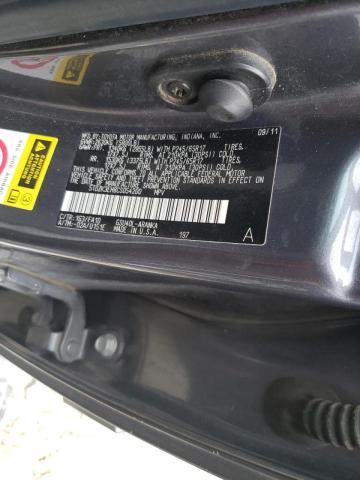 Photo 10 from auction – 2012 TOYOTA HIGHLANDER with VIN 5TDZK3EH8CS054200