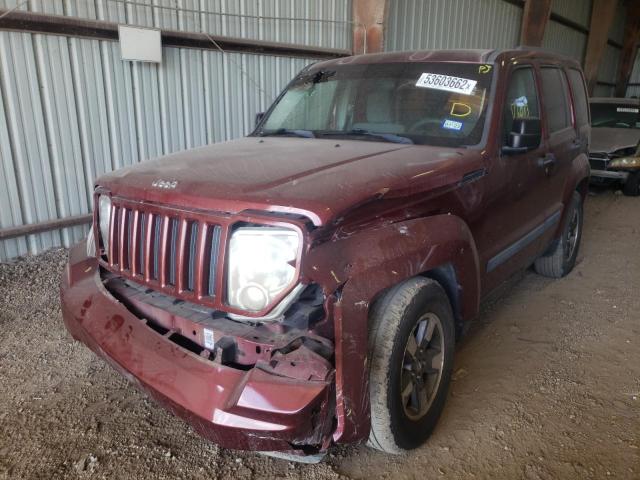 Photo 2 from auction – 2008 JEEP LIBERTY SP with VIN 1J8GP28K78W135733