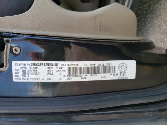Photo 10 from auction – 2013 DODGE GRAND CARA with VIN 2C4RDGDG4DR576634