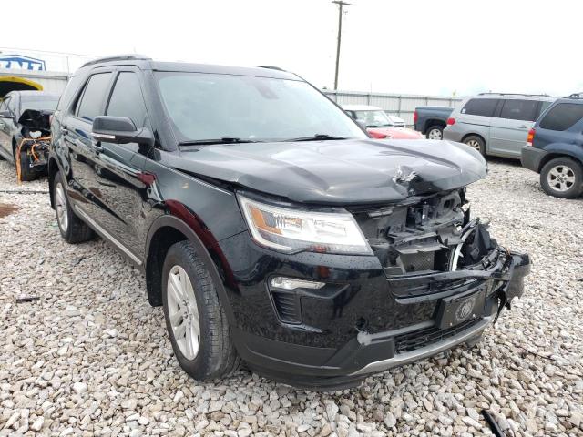 FORD EXPLORER X 2018 with VIN 1FM5K8D87JGB69645 - Photo from auction