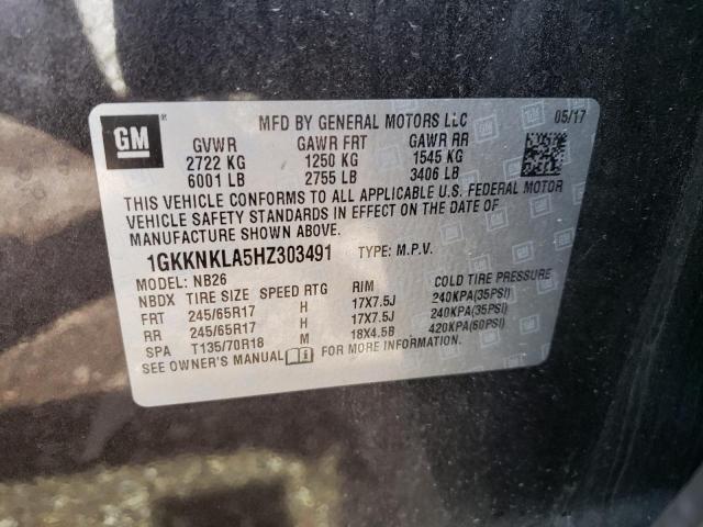 Photo 10 from auction – 2017 GMC ACADIA SLE with VIN 1GKKNKLA5HZ303491