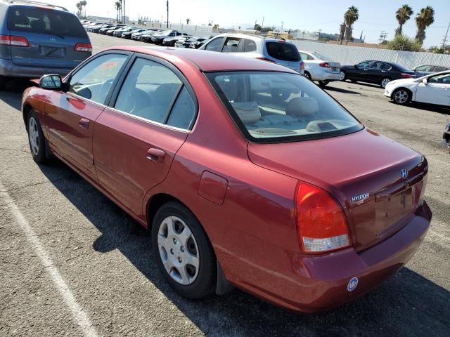 Photo 3 from auction – 2002 HYUNDAI ELANTRA GL with VIN KMHDN45D02U323574