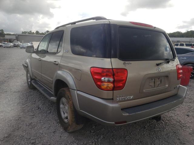 Photo 3 from auction – 2002 TOYOTA SEQUOIA SR with VIN 5TDZT34A22S108445