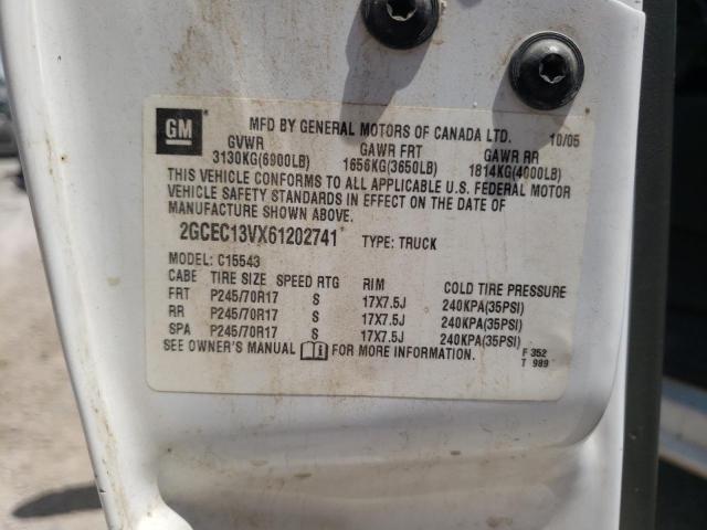 Photo 10 from auction – 2006 CHEVROLET SILVERADO with VIN 2GCEC13VX61202741