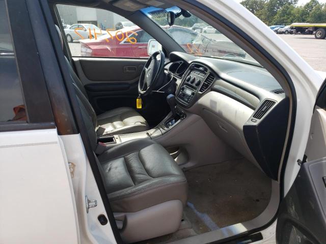 Photo 5 from auction – 2003 TOYOTA HIGHLANDER with VIN JTEGD21A930065807