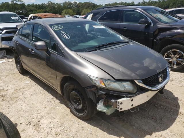 HONDA CIVIC LX 2013 with VIN 2HGFB2F5XDH579617 - Photo from auction