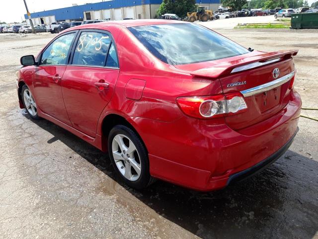 Photo 3 from auction – 2013 TOYOTA COROLLA BA with VIN 2T1BU4EE9DC958705