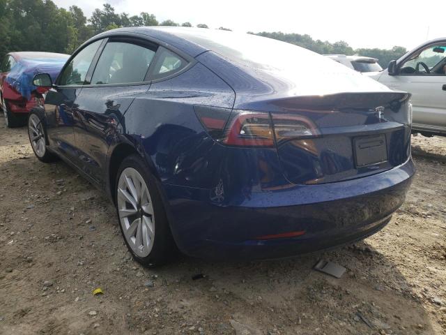 Photo 3 from auction – 2022 TESLA MODEL 3 with VIN 5YJ3E1EA4NF188987