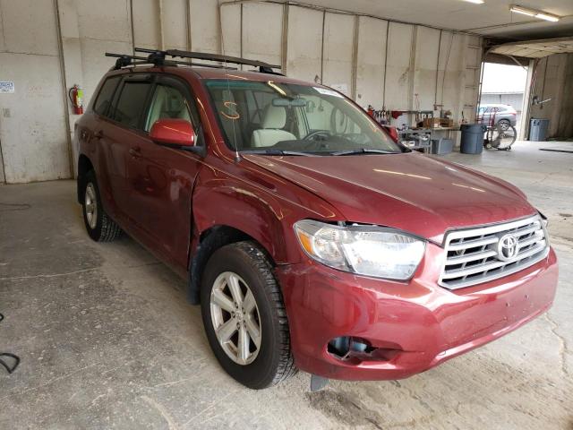 TOYOTA HIGHLANDER 2008 with VIN JTEDS41A982050885 - Photo from auction