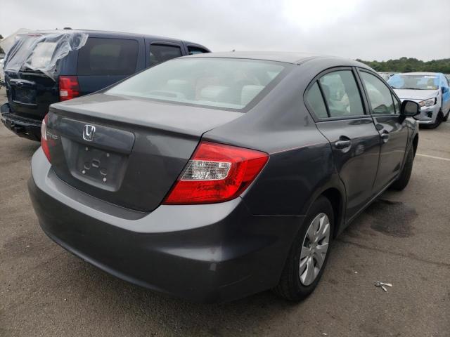 Photo 4 from auction – 2012 HONDA CIVIC LX with VIN 2HGFB2F55CH608648