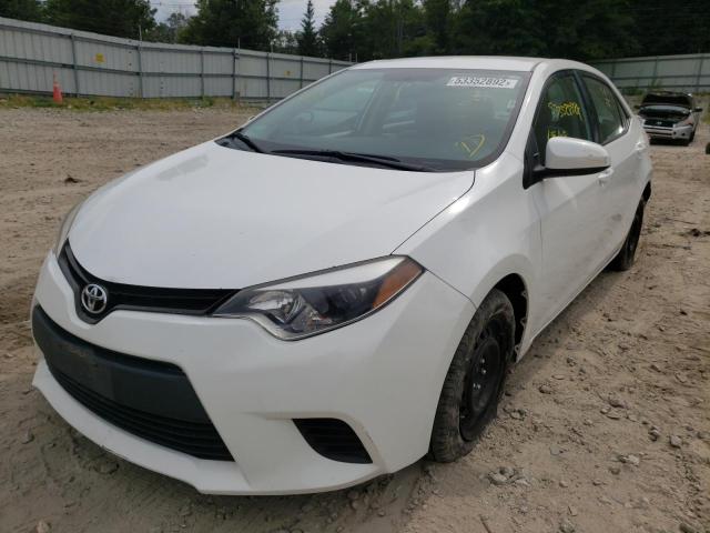 Photo 2 from auction – 2014 TOYOTA COROLLA L with VIN 2T1BURHE5EC095332