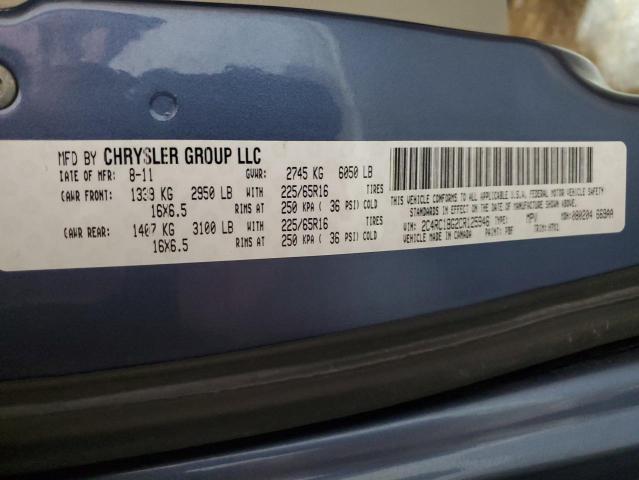 Photo 10 from auction – 2012 CHRYSLER TOWN & COU with VIN 2C4RC1BG2CR125946