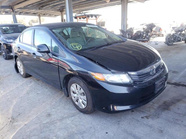 HONDA CIVIC LX 2012 with VIN 19XFB2F53CE043942 - Photo from auction