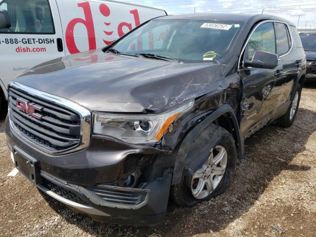 Photo 2 from auction – 2017 GMC ACADIA SLE with VIN 1GKKNKLA5HZ303491
