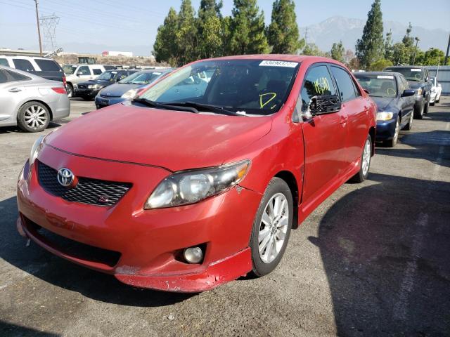 Photo 2 from auction – 2010 TOYOTA COROLLA BA with VIN 1NXBU4EE4AZ296008