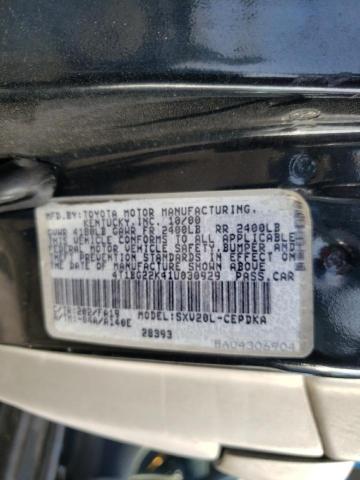 Photo 10 from auction – 2001 TOYOTA CAMRY CE with VIN 4T1BG22K41U030929