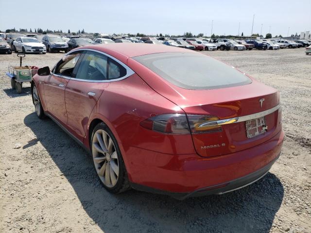Photo 3 from auction – 2015 TESLA MODEL S 85 with VIN 5YJSA1H2XFFP69567