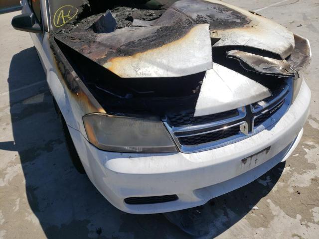 Photo 9 from auction – 2012 DODGE AVENGER SE with VIN 1C3CDZAB7CN328324