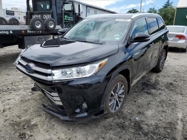 Photo 2 from auction – 2019 TOYOTA HIGHLANDER with VIN 5TDJGRFH3KS073963