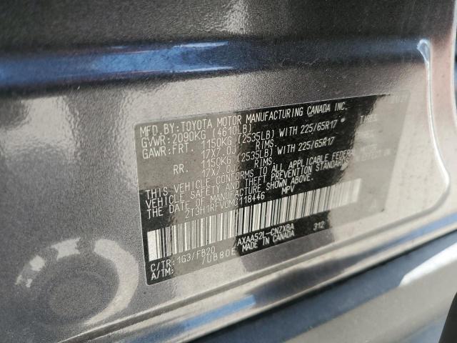 Photo 10 from auction – 2021 TOYOTA RAV4 LE with VIN 2T3H1RFV0MC118446
