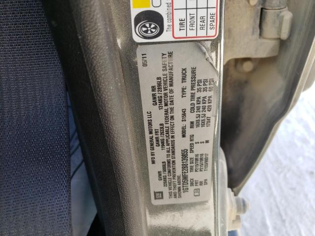 Photo 10 from auction – 2011 GMC CANYON SLE with VIN 1GTD5MFE2B8139855