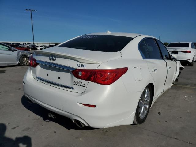 Photo 4 from auction – 2014 INFINITI Q50 BASE with VIN JN1BV7AP3EM677156