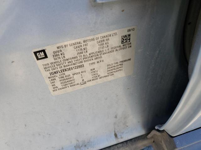 Photo 10 from auction – 2014 CHEVROLET EQUINOX LS with VIN 2GNFLEEK3E6122883