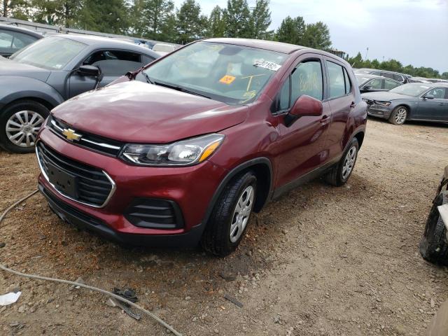 Photo 2 from auction – 2017 CHEVROLET TRAX LS with VIN 3GNCJKSBXHL181618