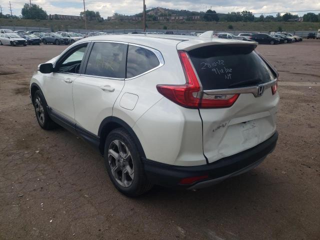 Photo 3 from auction – 2017 HONDA CR-V EXL with VIN 2HKRW2H81HH685085