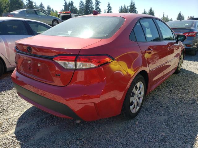 Photo 4 from auction – 2020 TOYOTA COROLLA LE with VIN 5YFEPRAE8LP140209