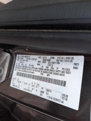 Photo 10 from auction – 2013 FORD ESCAPE SE with VIN 1FMCU9G99DUD25461