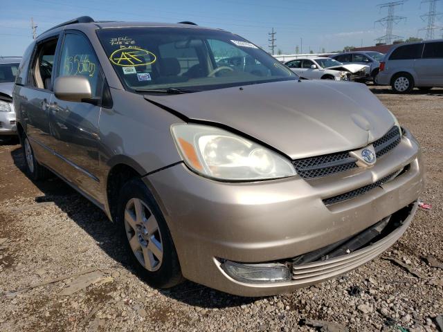 TOYOTA SIENNA XLE 2004 with VIN 5TDZA22C94S195218 - Photo from auction