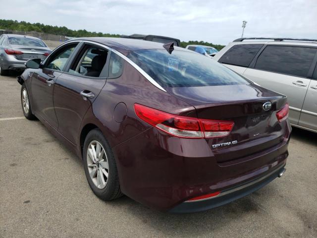 Photo 3 from auction – 2018 KIA OPTIMA LX with VIN 5XXGT4L38JG227729
