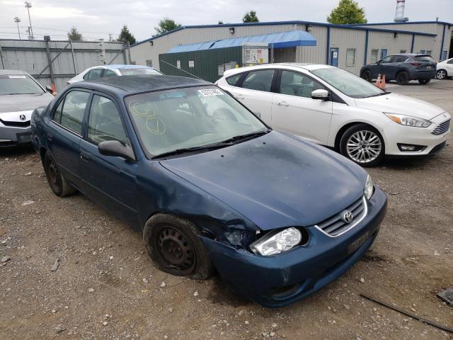 TOYOTA COROLLA CE 2002 with VIN 2T1BR12E22C555831 - Photo from auction
