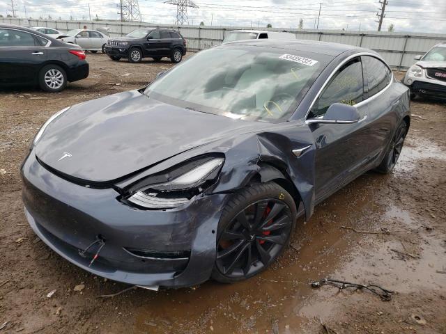 Photo 2 from auction – 2020 TESLA MODEL 3 with VIN 5YJ3E1EC8LF641751