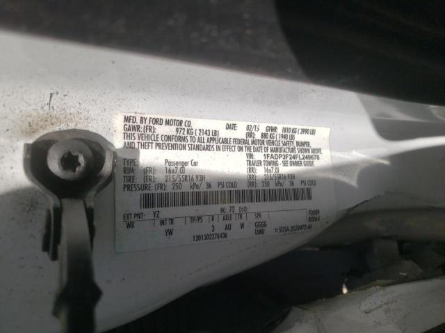 Photo 10 from auction – 2015 FORD FOCUS SE with VIN 1FADP3F24FL249678