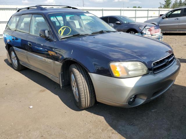 SUBARU LEGACY OUT 2001 with VIN 4S3BH665516653946 - Photo from auction
