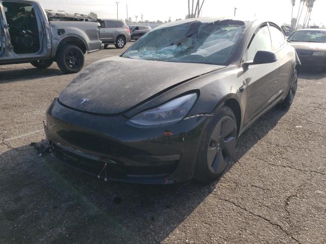 Photo 2 from auction – 2021 TESLA MODEL 3 with VIN 5YJ3E1EB1MF073366