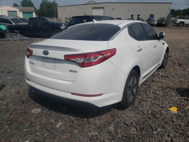 Photo 4 from auction – 2011 KIA OPTIMA HYB with VIN KNAGM4AD9B5000559