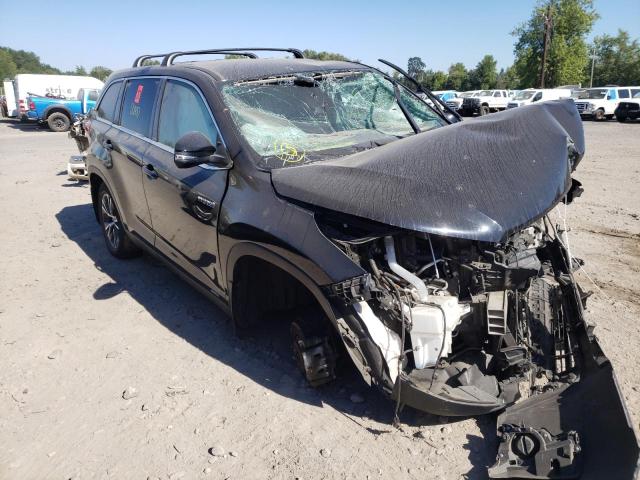 TOYOTA HIGHLANDER 2019 with VIN 5TDBGRFH6KS070690 - Photo from auction