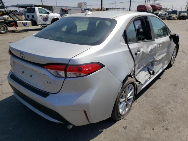 Photo 4 from auction – 2022 TOYOTA COROLLA LE with VIN 5YFVPMAE1NP317138