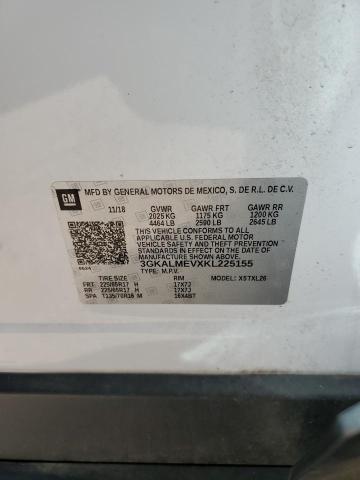 Photo 10 from auction – 2019 GMC TERRAIN SL with VIN 3GKALMEVXKL225155