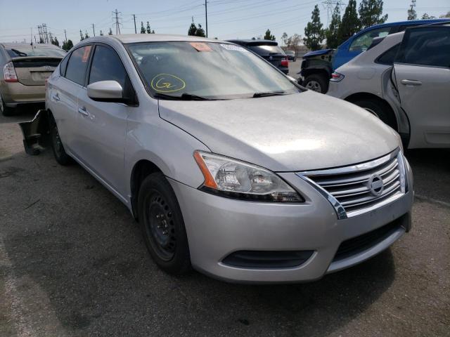 NISSAN SENTRA S 2014 with VIN 3N1AB7AP2EY313831 - Photo from auction