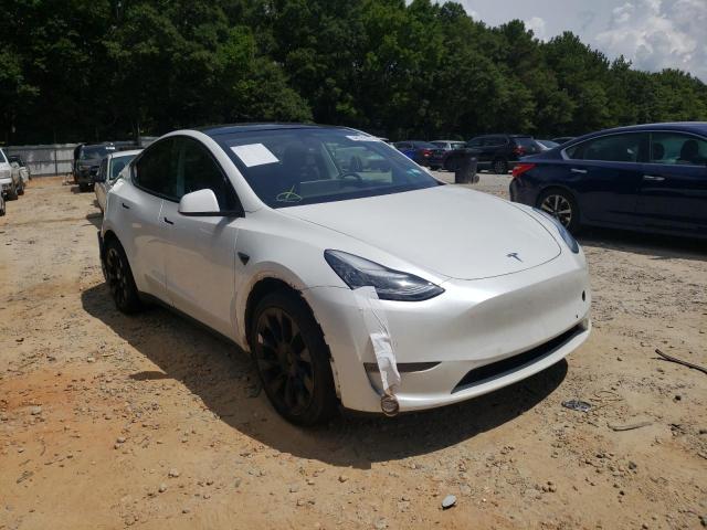 TESLA MODEL Y 2020 with VIN 5YJYGDEF9LF003018 - Photo from auction