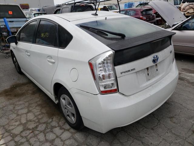 Photo 3 from auction – 2010 TOYOTA PRIUS with VIN JTDKN3DU1A0218913