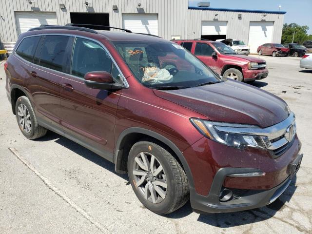 HONDA PILOT EXL 2020 with VIN 5FNYF6H56LB008792 - Photo from auction
