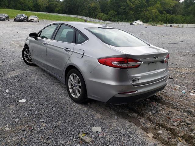 Photo 3 from auction – 2020 FORD FUSION with VIN 3FA6P0HD7LR145527