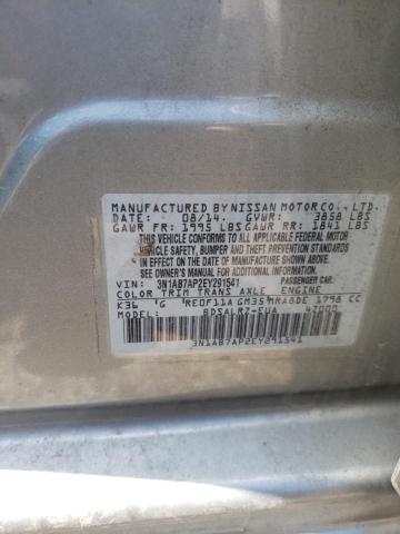 Photo 10 from auction – 2014 NISSAN SENTRA S with VIN 3N1AB7AP2EY291541